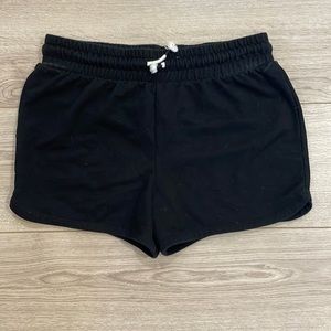 Cat & Jack black pajama shorts, size kids XXL (18), girls